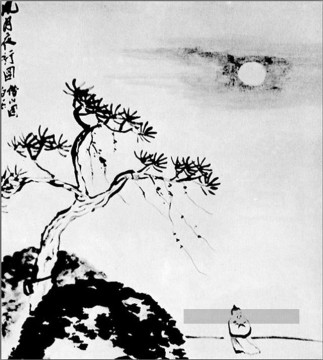  nuit Tableaux - Qi Baishi froide nuit traditionnelle chinoise